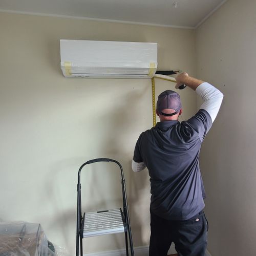 Installing Ductless System