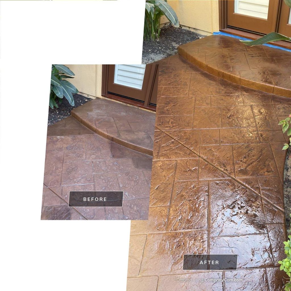 Concrete Staining - Translucent