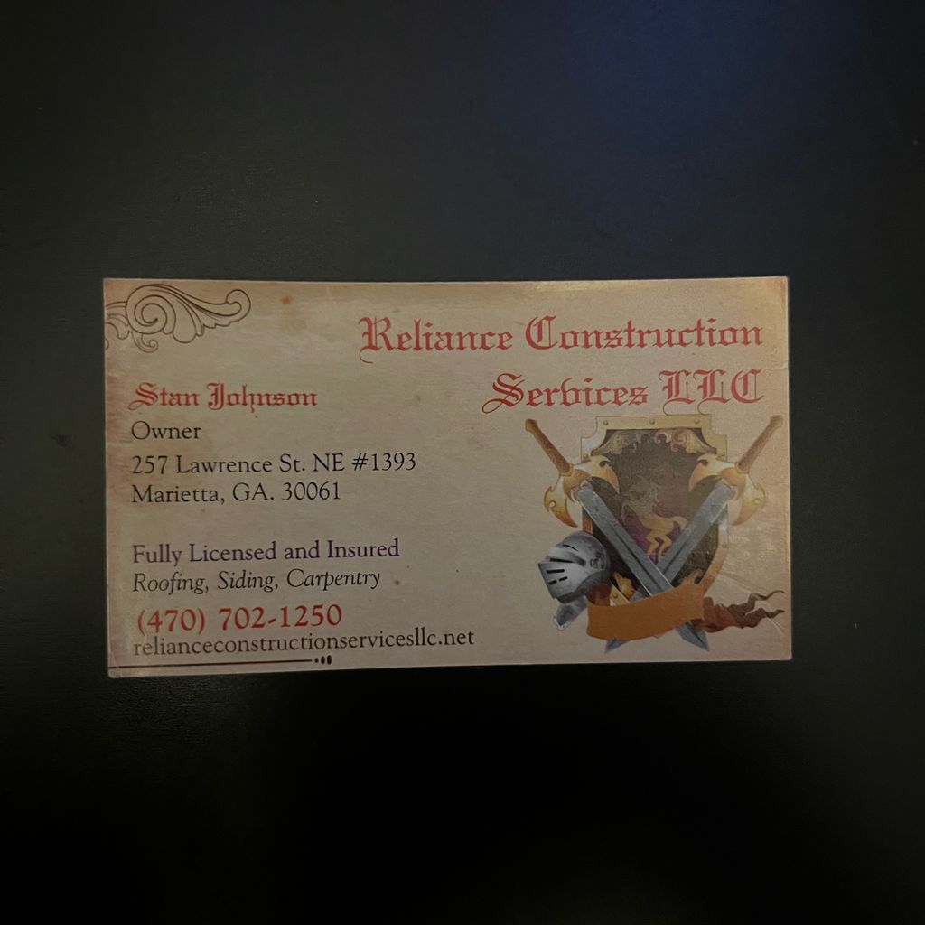 Reliance Construction Services