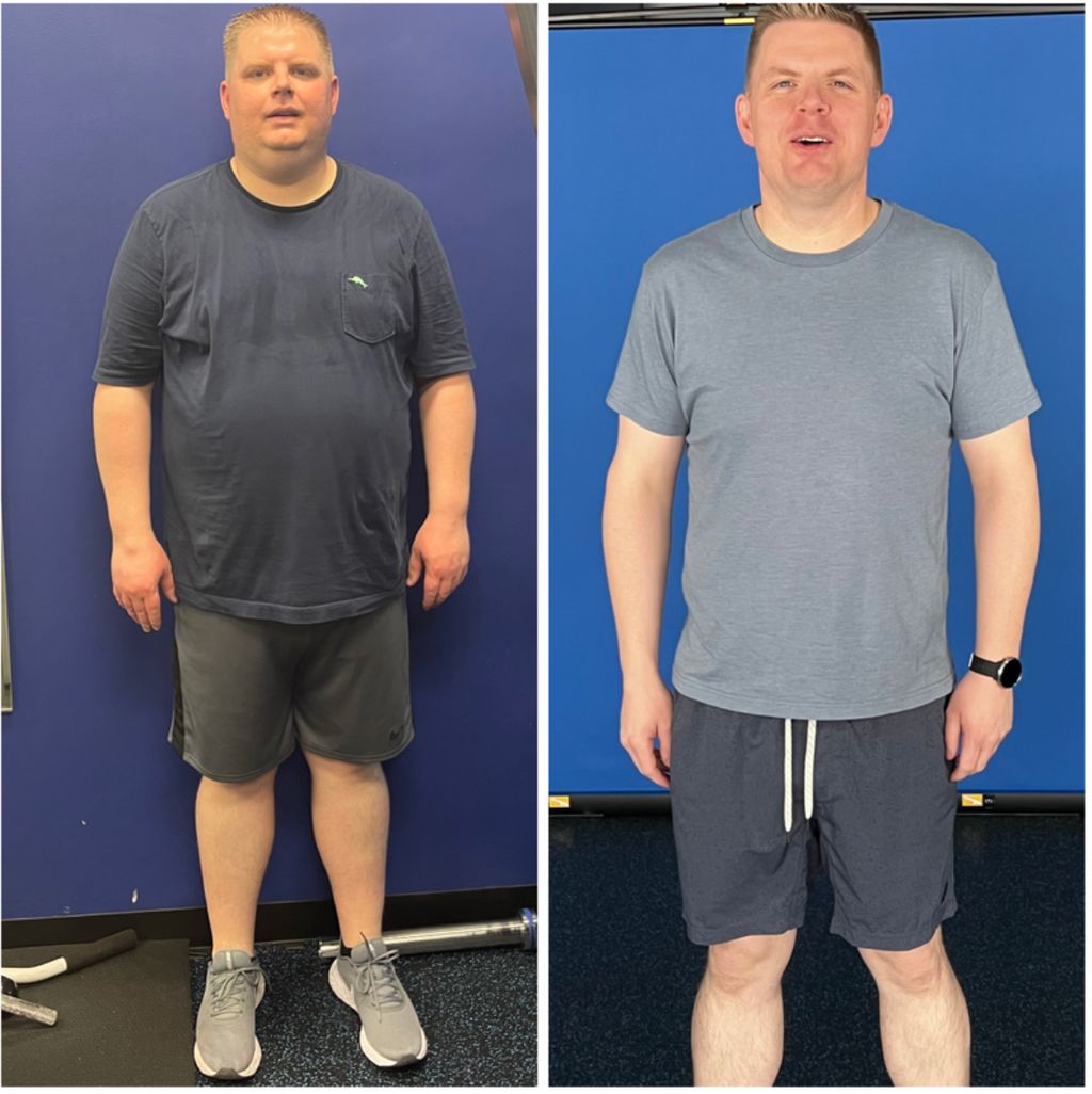 KCFITCLUB Weight Loss Client Mike lost over a 100l