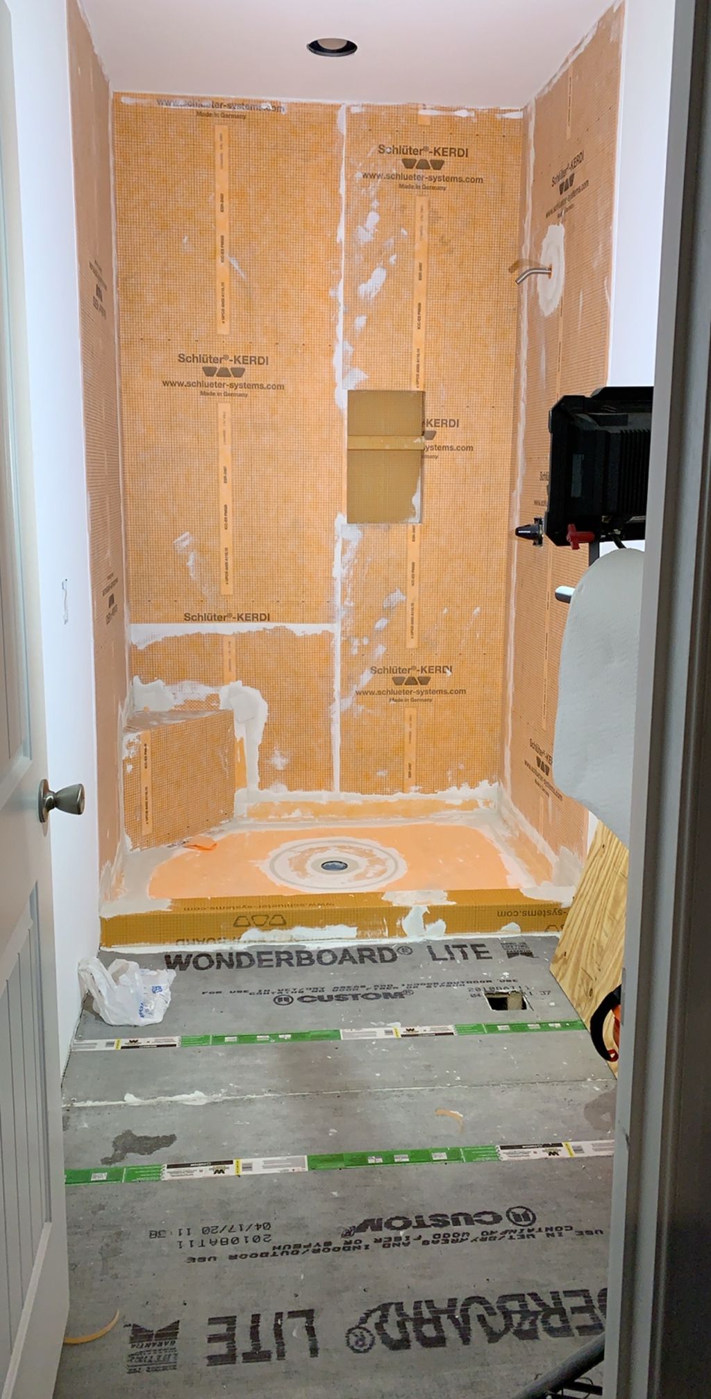 custom shower bathroom remodel 