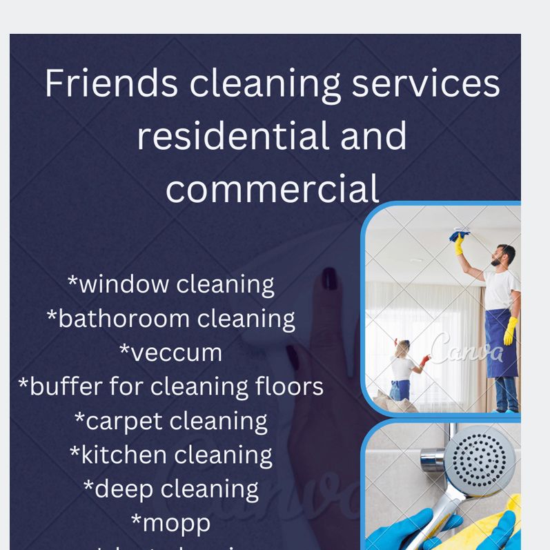 Friends cleaning services