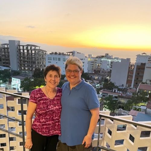 Karen & Monica in Puerto Vallarta 2023, Mexico. " 