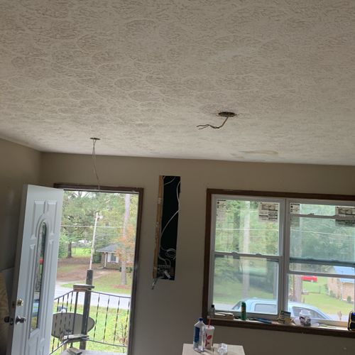 Adding switches to control the ceiling fan and can