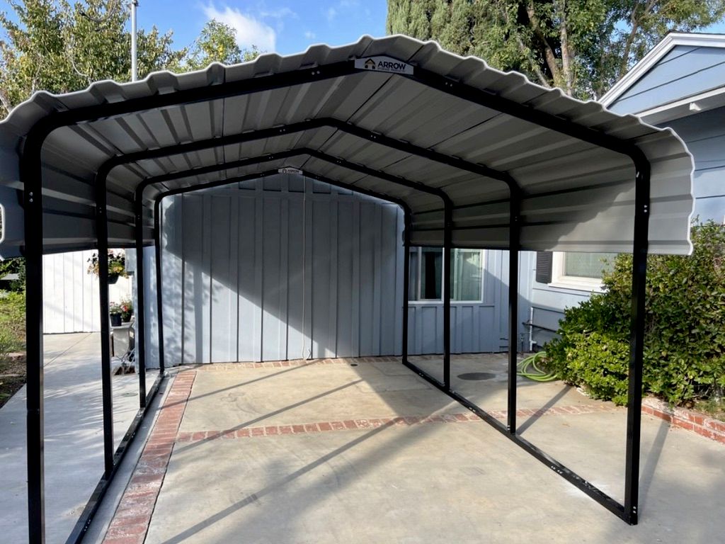 Car port installation