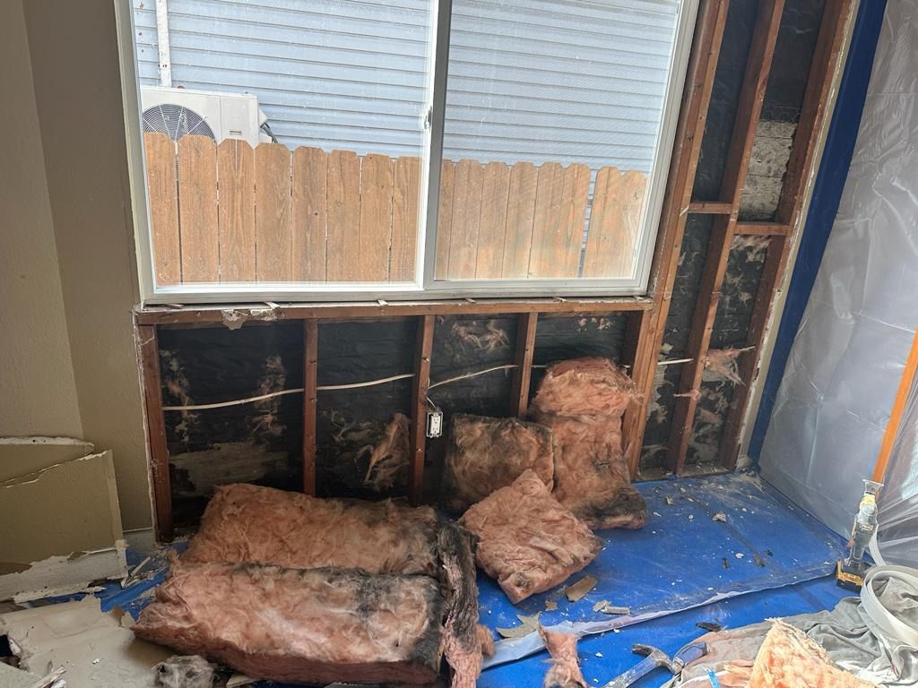 "The demolition process includes taking out the ol