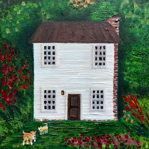 "The Carolina House" in Oil Paint 2020 