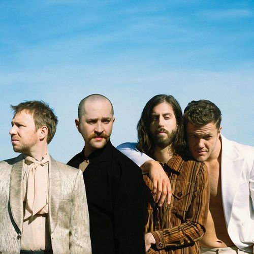 Imagine Dragons wearing House of Aama