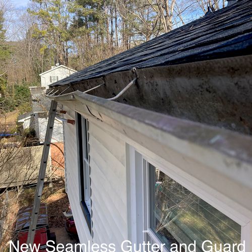 Gutter Installation or Replacement