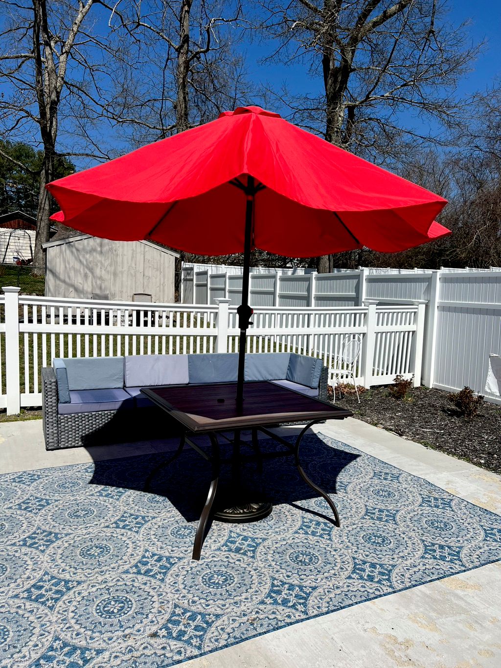 Divaner did an amazing job with patio furniture as