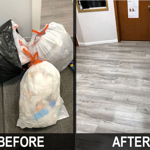 OFFICES CLEANING - BEFORE/AFTER