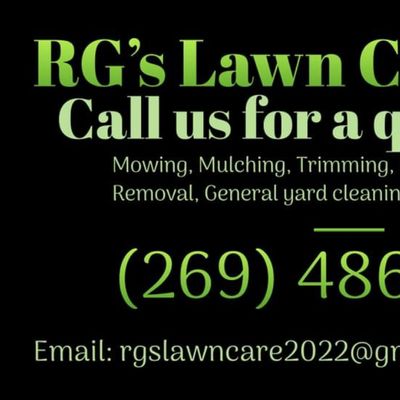 Avatar for Rg's Lawn Care LLC and house cleaning