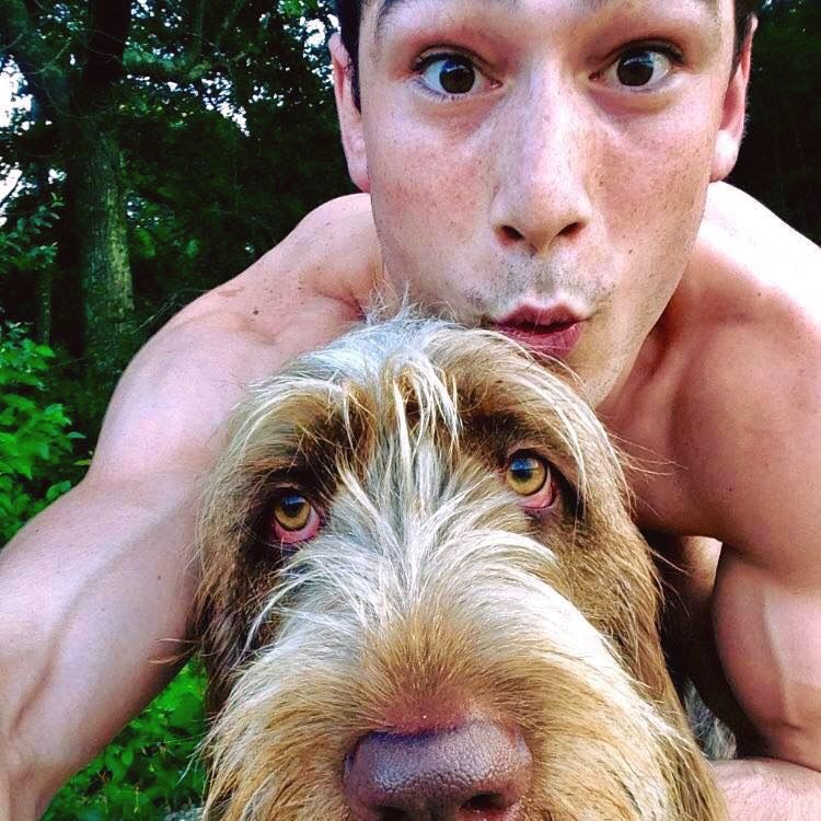 Me and King Nando on a long walk! 