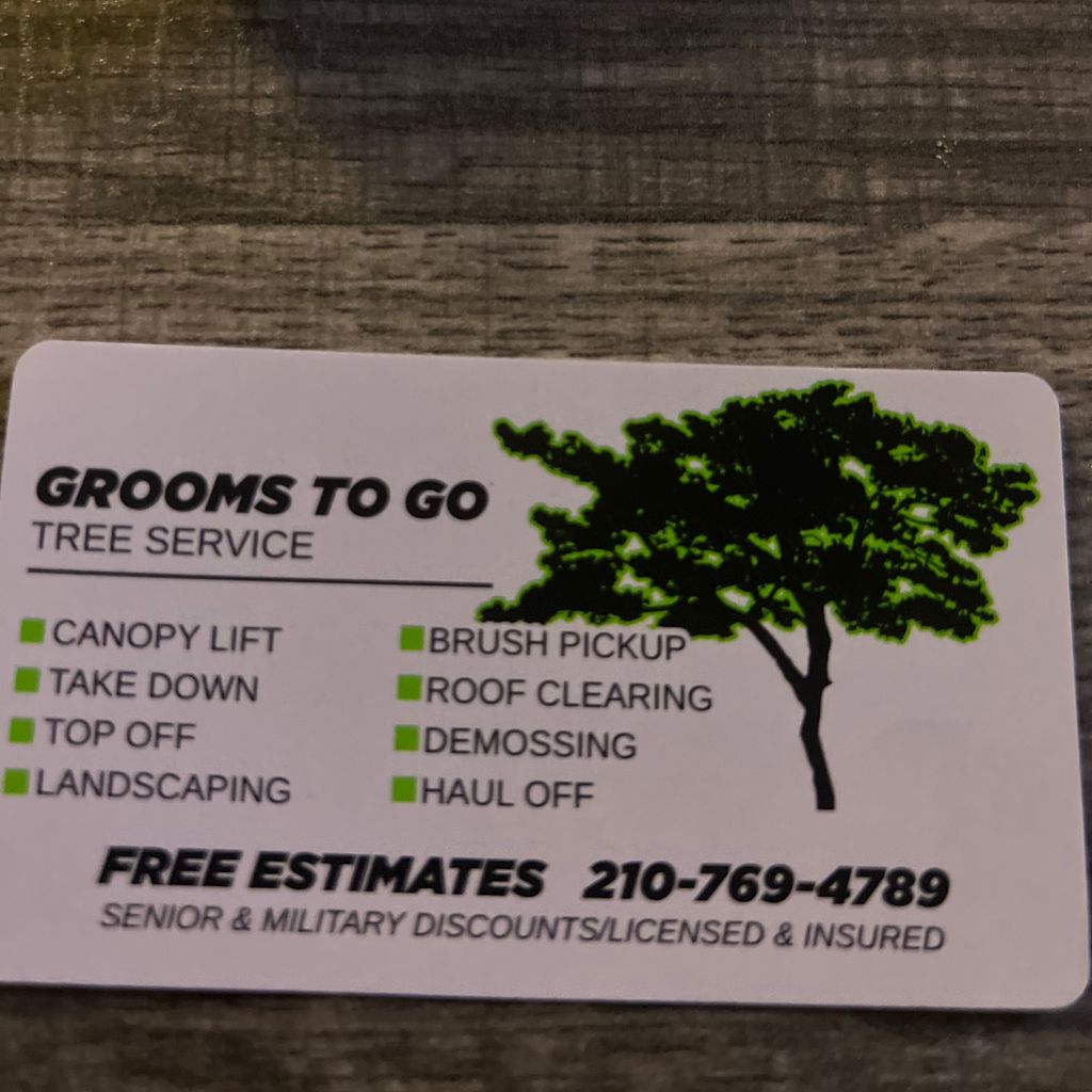 Grooms to go tree service