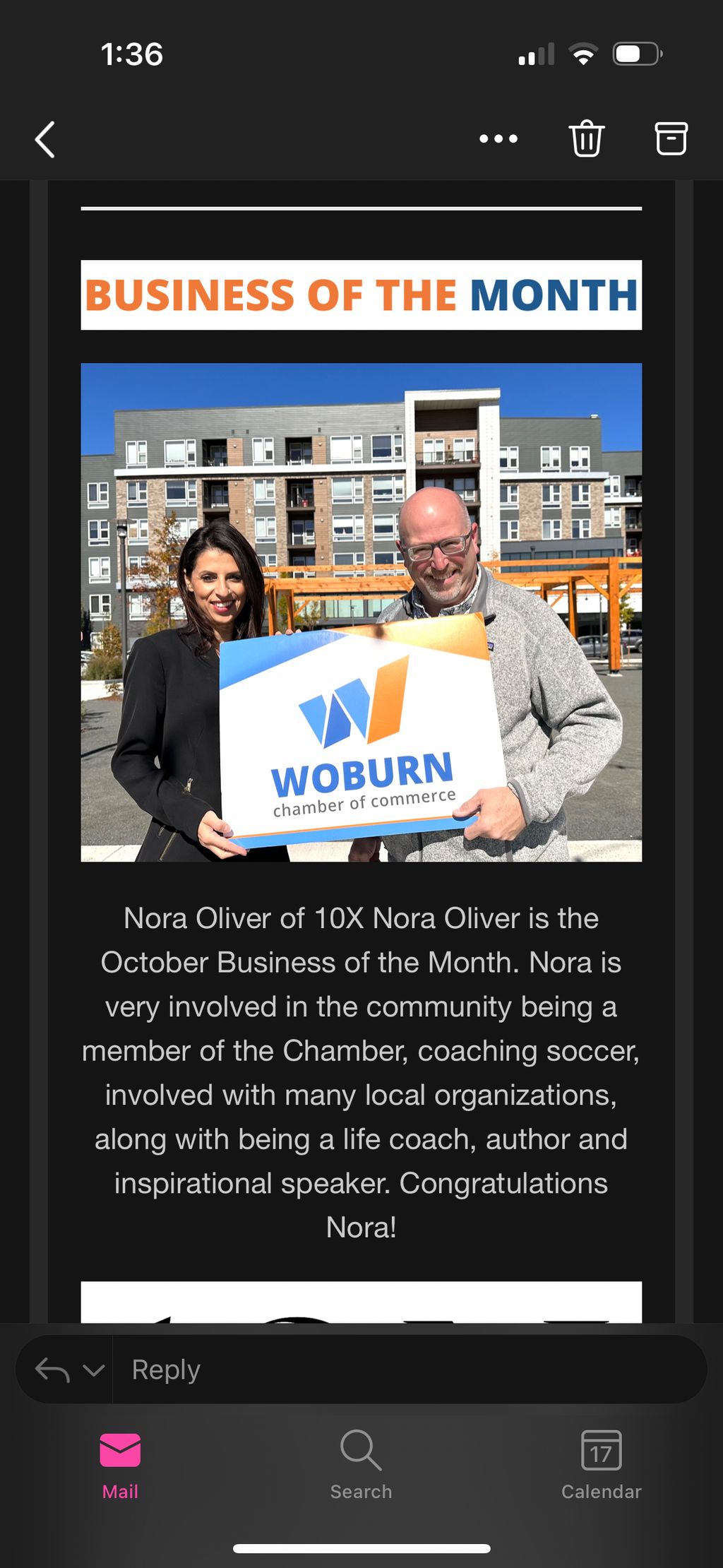Business of the Month