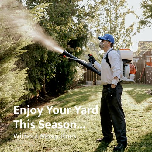 Enjoy your yard this season... not the mosquitos