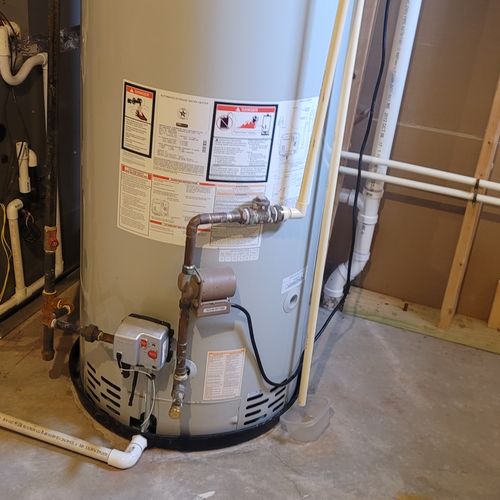 Water Heater Installation or Replacement