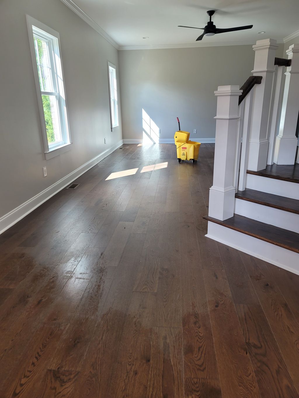 Property cleaning turn for new tenant