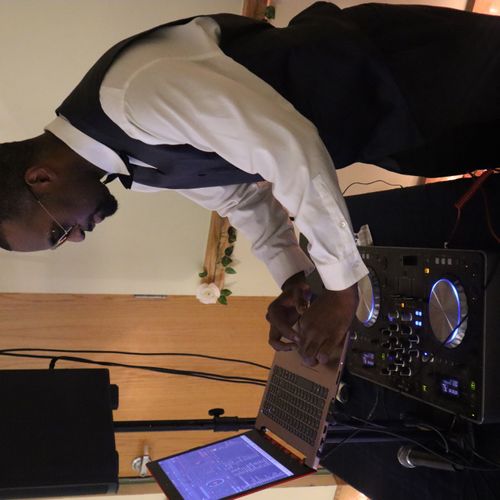 We hired DJ Drew for our wedding and he was awesom