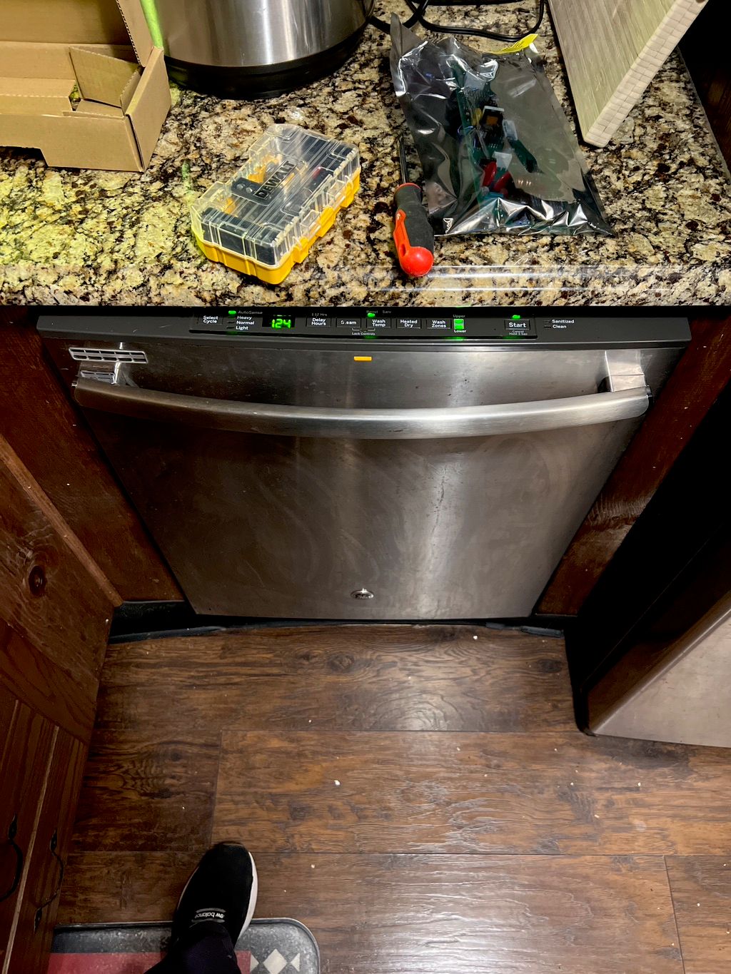 Repaired the dishwasher it would not turn on!