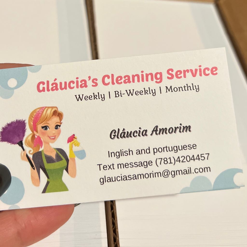 Gláucia’s cleaning service