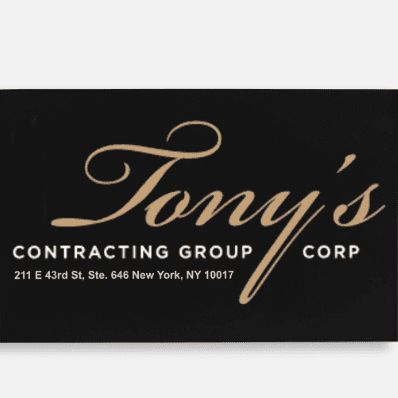 Tony's Contracting Group Corp