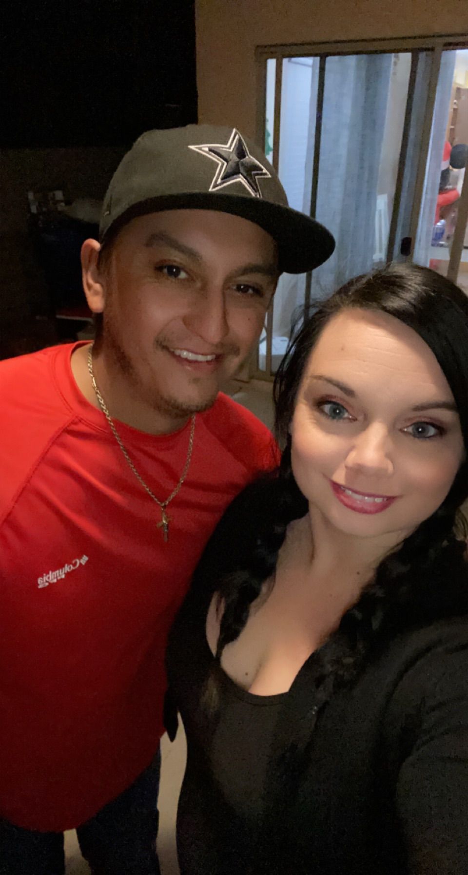 Meet the family! Adrian and Stacey Perez. 