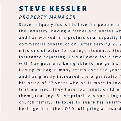 Steve Kessler Bio