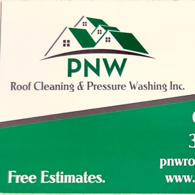 Avatar for PNW ROOF CLEANING AND PRESSURE WASHING INC