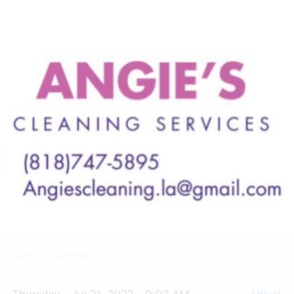 Angie’s cleaning services