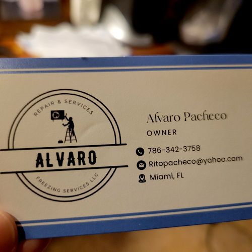 I called Alvaro last night late. He answered the p