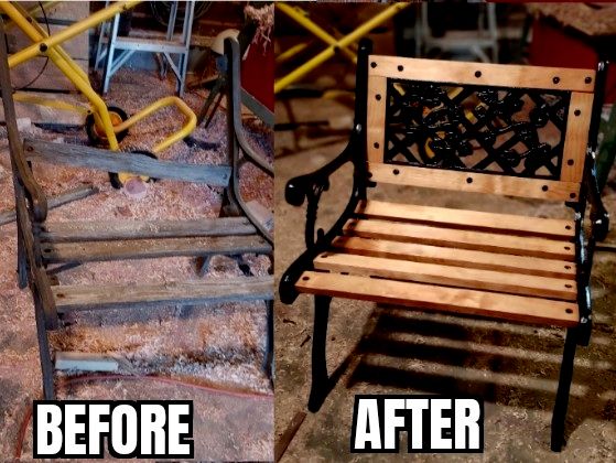 Patio furniture restoration 