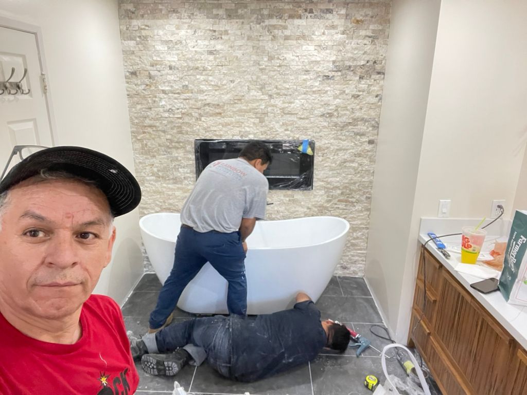 Bathtub Installation 