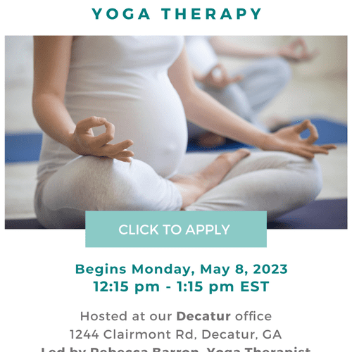 Now recruiting participants! Prenatal Yoga Therapy