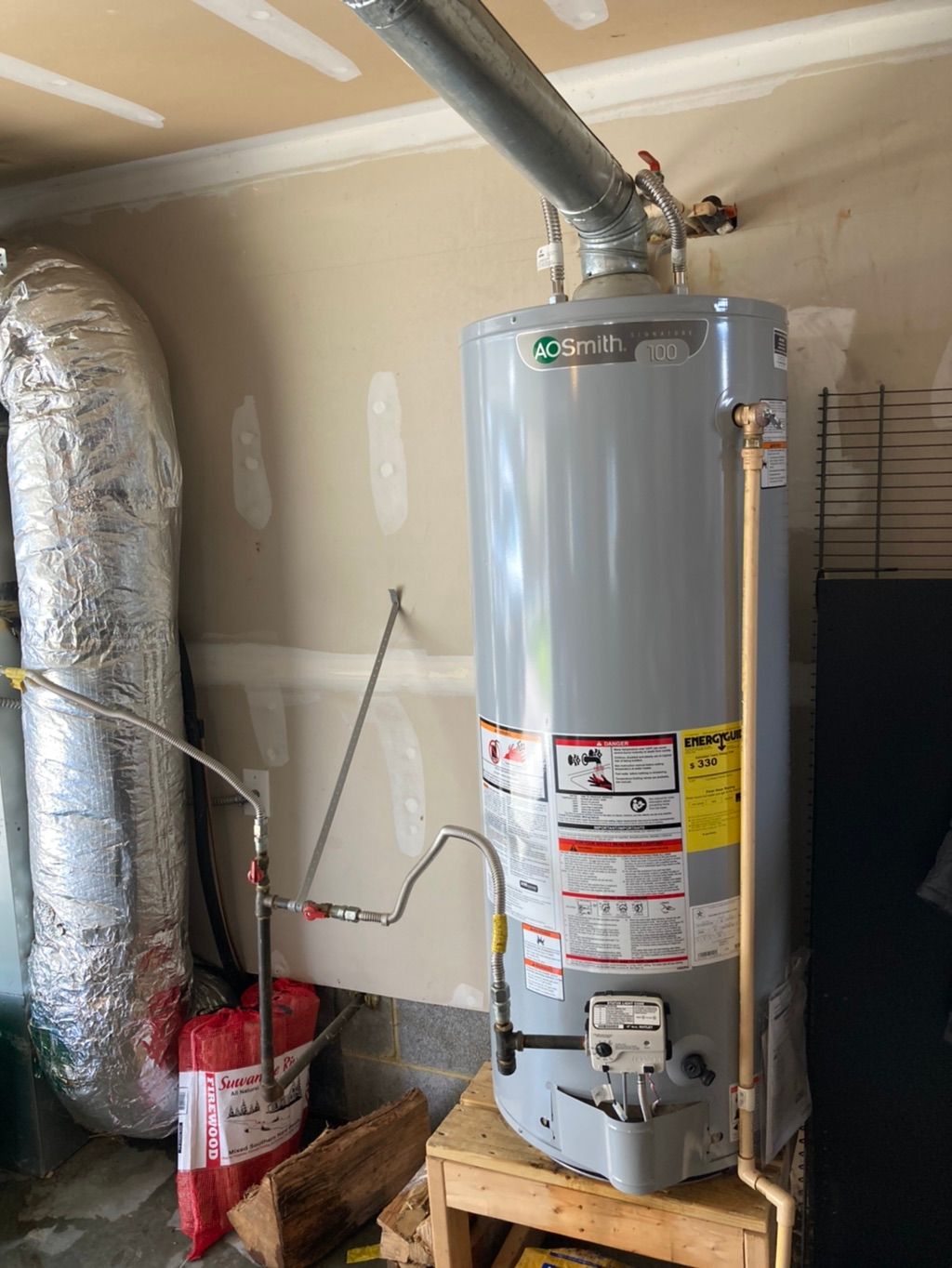 Gas Water Heater install
