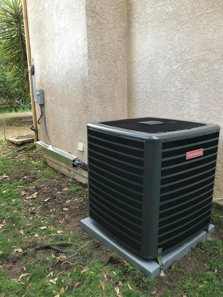Goodman AC change out