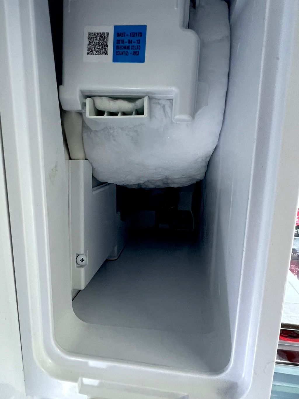 Ice maker freeze up on a Samsung we know the trick