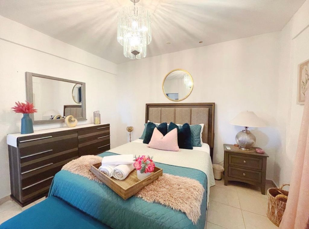 Staging and decor by me of Airbnb I managed