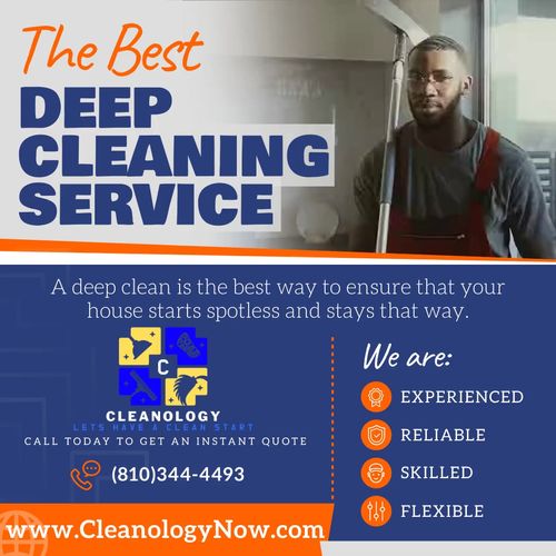Deep Cleaning Flyer