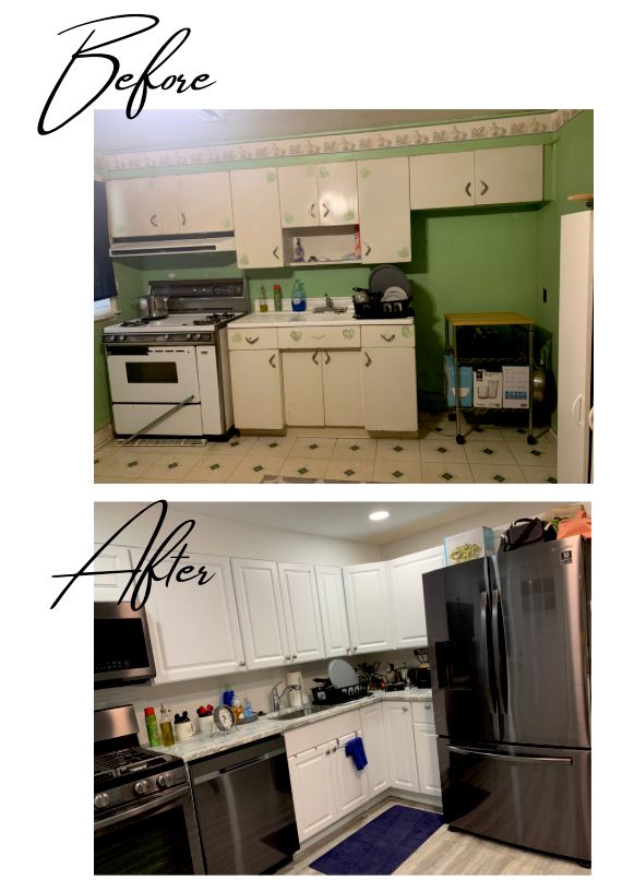 Kitchen renovation: extensive