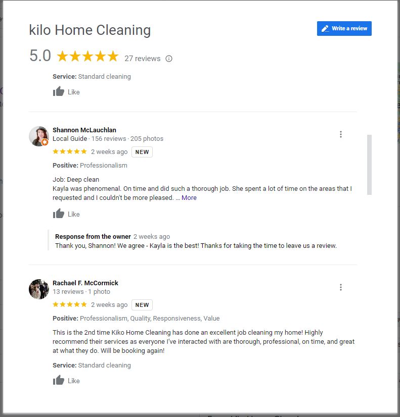 check out the rest of our google reviews!