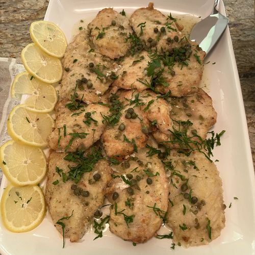 Chicken picatta 