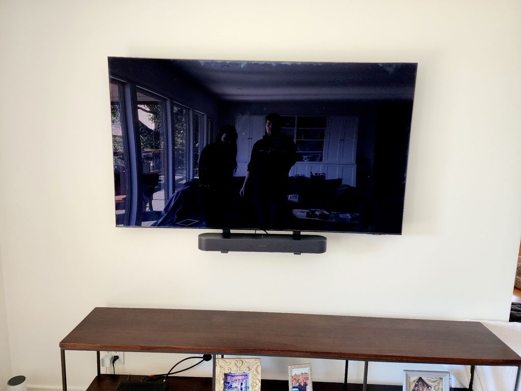 Tevin did a wonderful job installing our tv very p