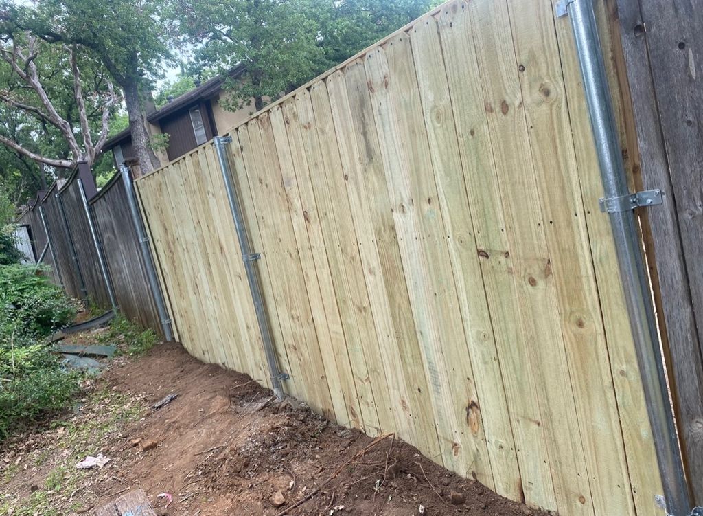 Martin did an amazing job repairing my fence and I