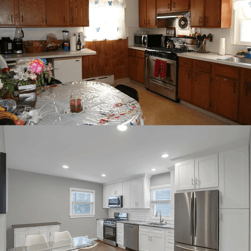 Home kitchen remodel