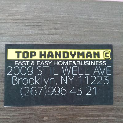 Avatar for TOP HANDYMAN