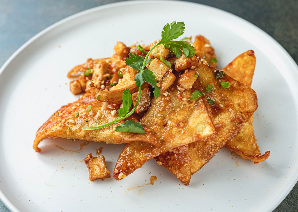 Crispy Wonton Pad Thai