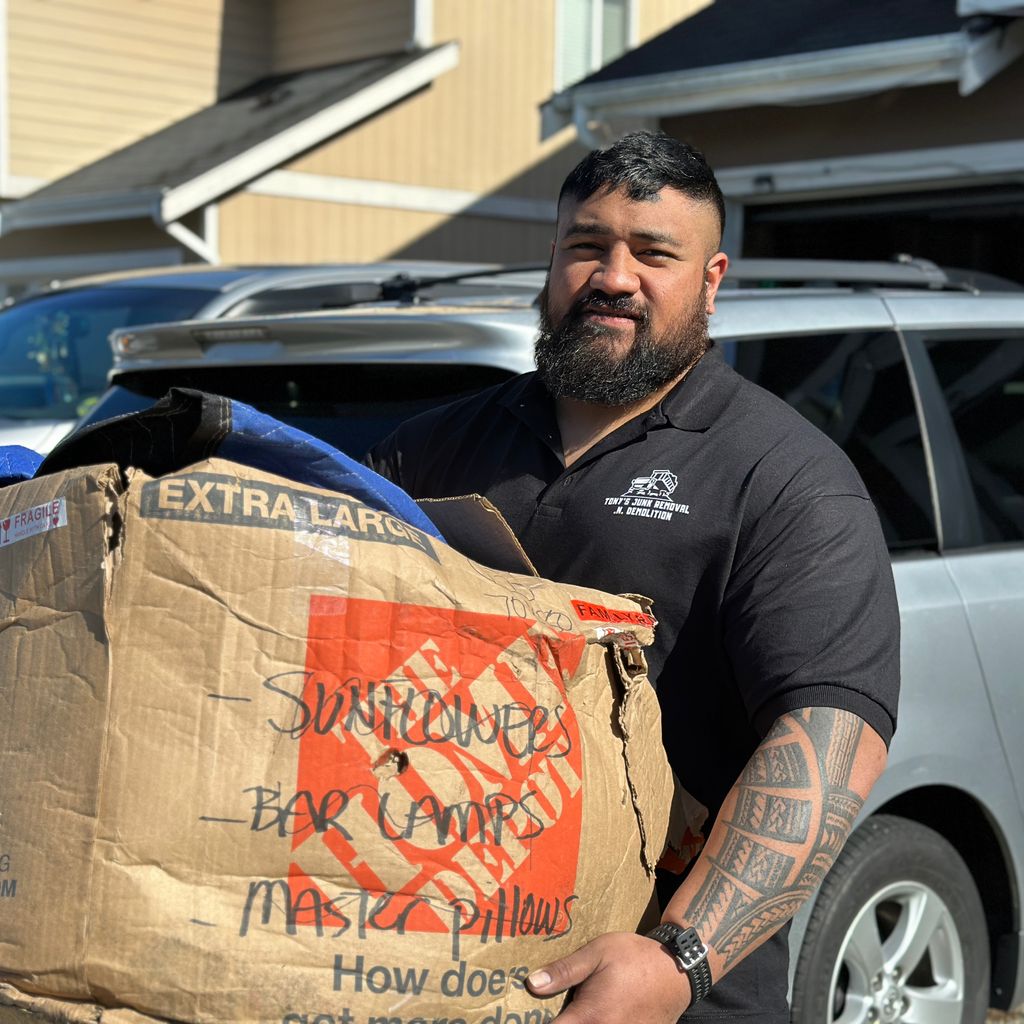 Tony’s on-demand moving and junk removal