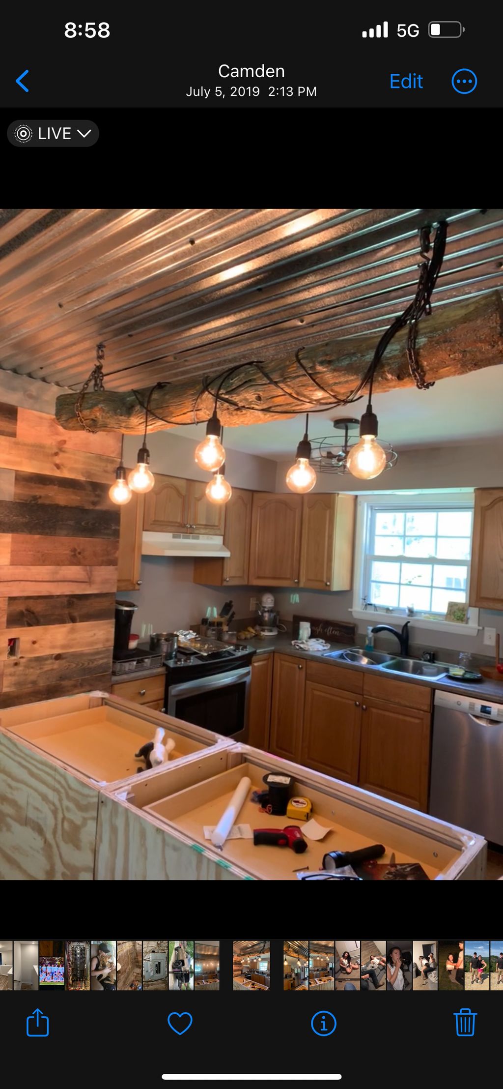 Light fixture install/ wire ran 