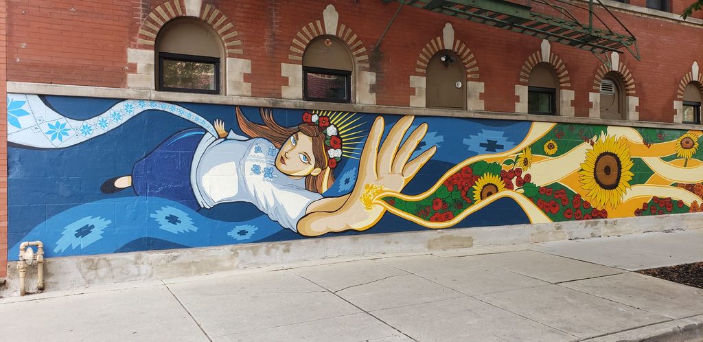 “Flower Power” (Detail) Chicago, IL